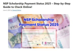 NSP Scholarship