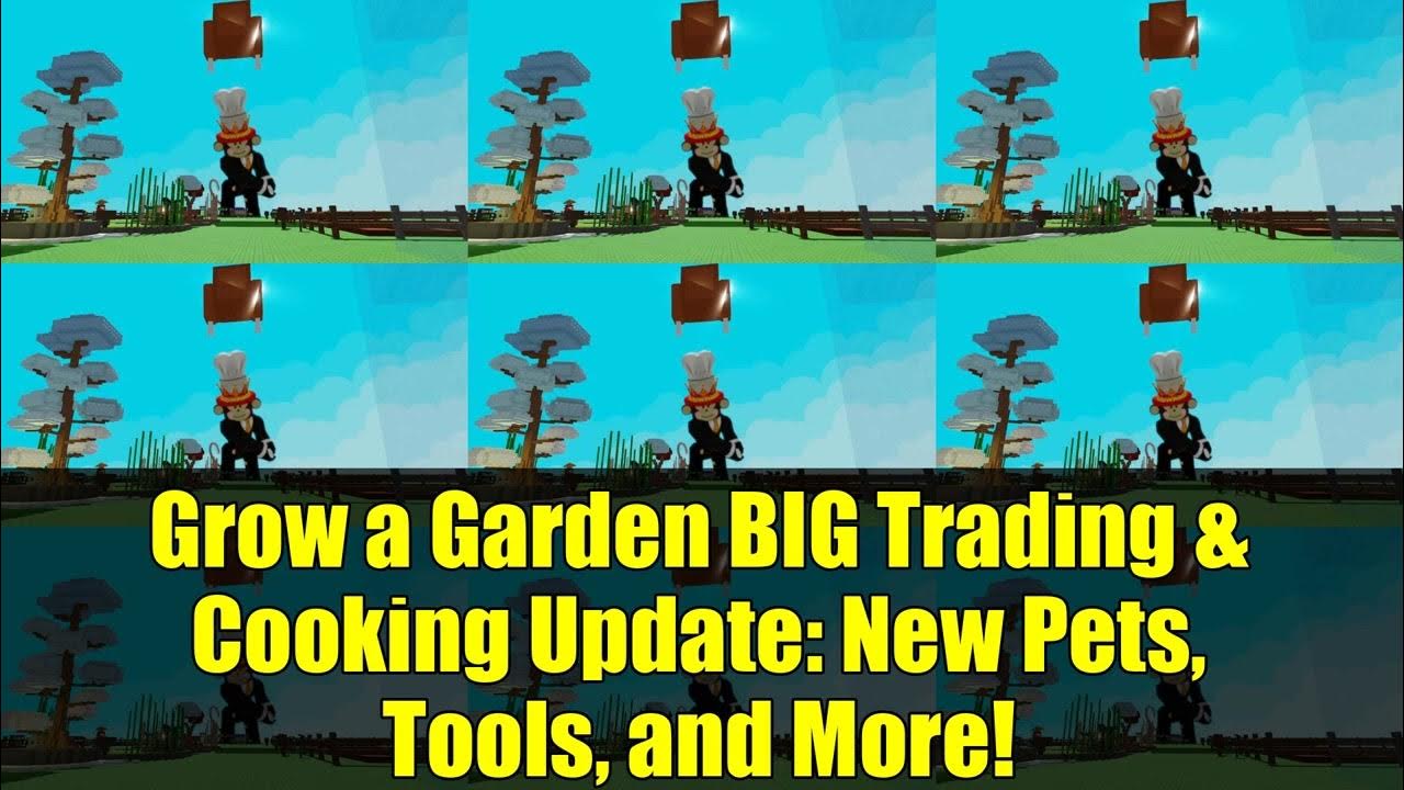 grow a garden cooking recipes roblox
